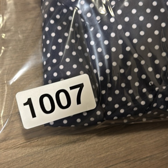 Susan Graver jacket plus size 1X windbreaker Blue White polka dot‎ lightweight - Picture 15 of 15